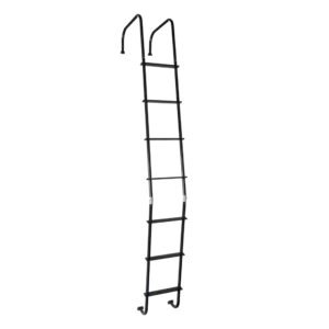 Quick Products QP-ERLB Universal Exterior RV Ladder – Black